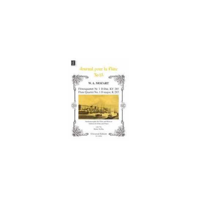 Mozart, Wolfgang Amadeus - Flute Quartet No. 1 KV 285 Vol. 15