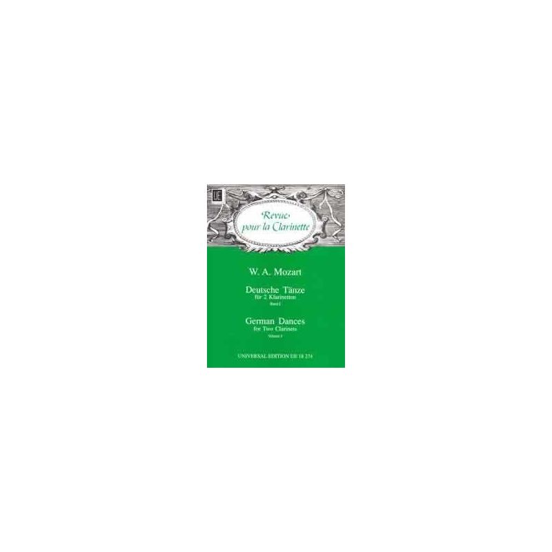 Mozart, Wolfgang Amadeus - German Dances Vol. 1