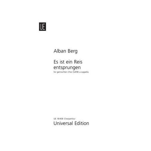 Berg, Alban - Es ist ein Reis entsprungen 