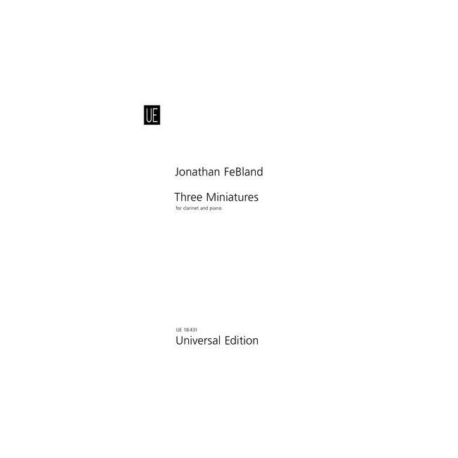 FeBland, Jonathan - 3 Miniatures 