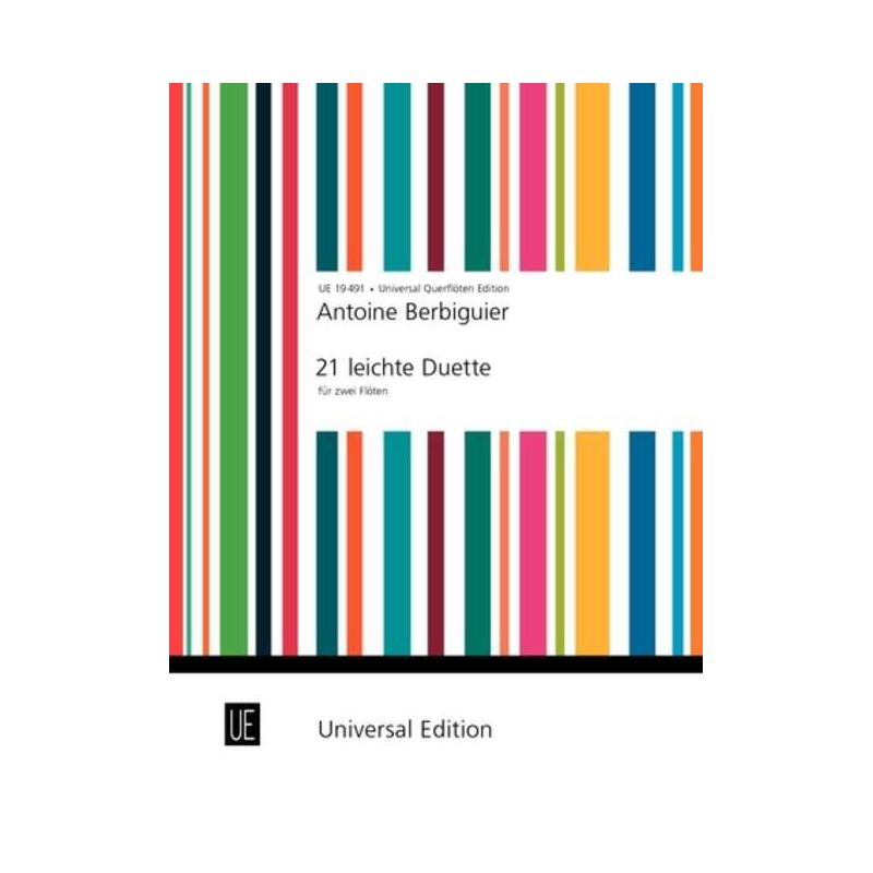 Berbiguier, Antoine - 21 Easy Duets 
