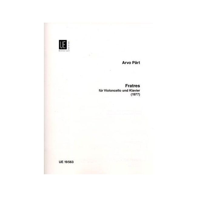 Paert, Arvo - Fratres 