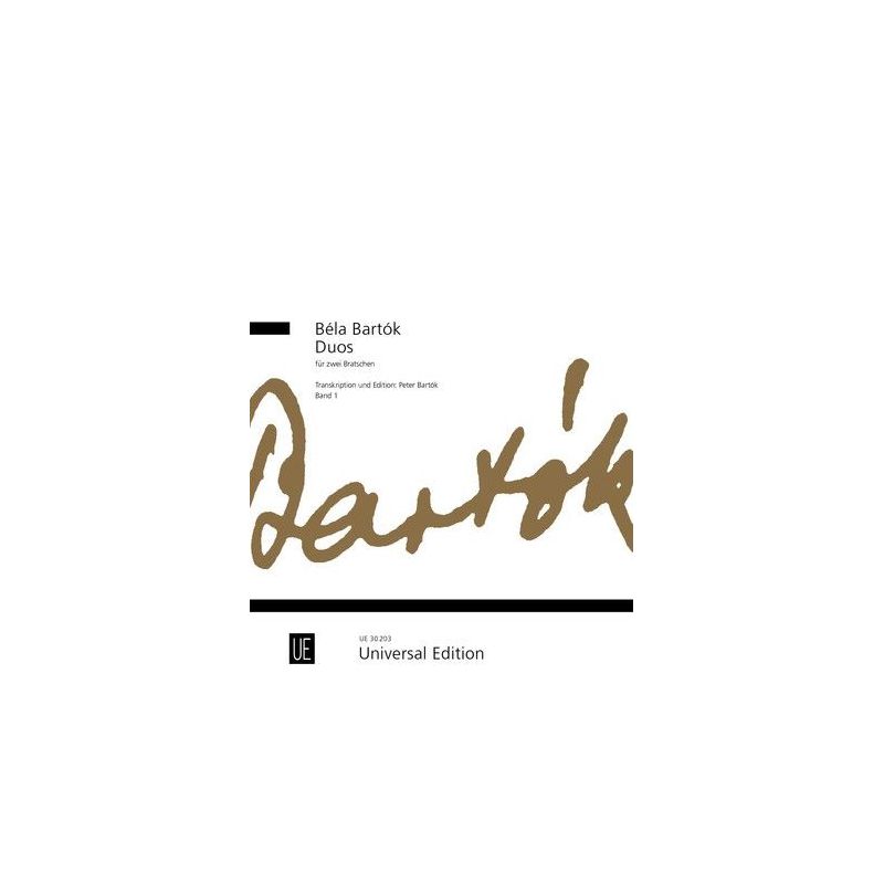 Bartók, Béla - Duos Vol. 1