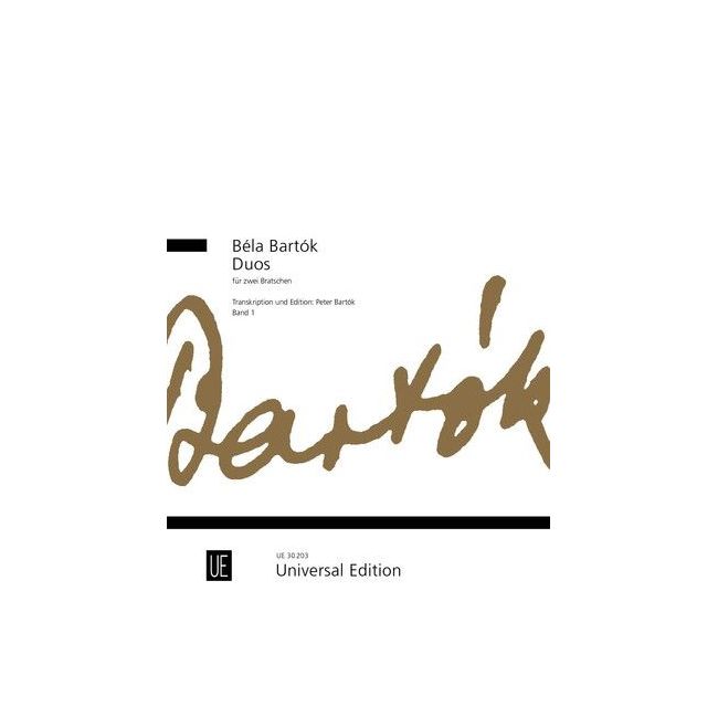 Bartók, Béla - Duos Vol. 1