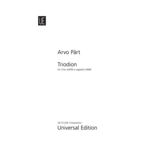 Paert, Arvo - Triodion 