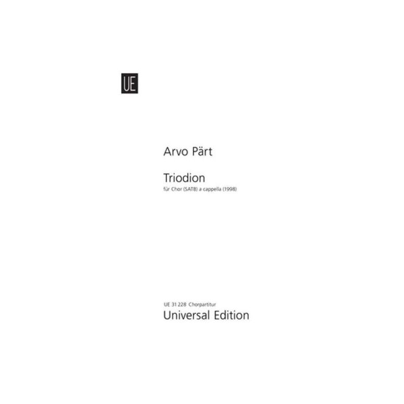 Paert, Arvo - Triodion 