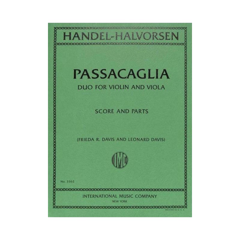 Halvorsen, Johan - Passacaglia 