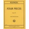 Klengel, Julius - Four Pieces op. 33 