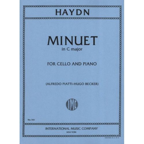 Haydn, Joseph - Minuet in C...