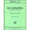 Bach, J.S - Six Sonatas Vol. 2 BWV 1017-1019 Vol. 2