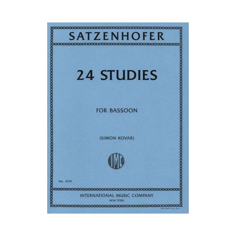 Satzenhofer, Julius - 24 Studies 