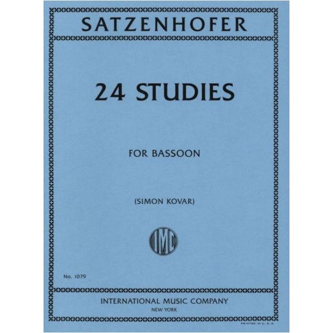 Satzenhofer, Julius - 24 Studies 