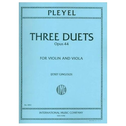 Pleyel, Ignaz Joseph -...