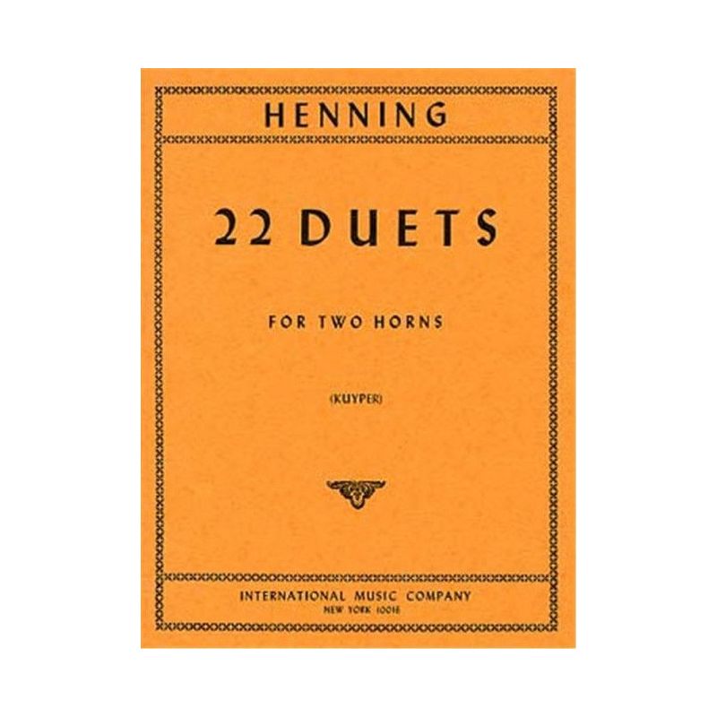 Henning, Karl - 22 Duets 