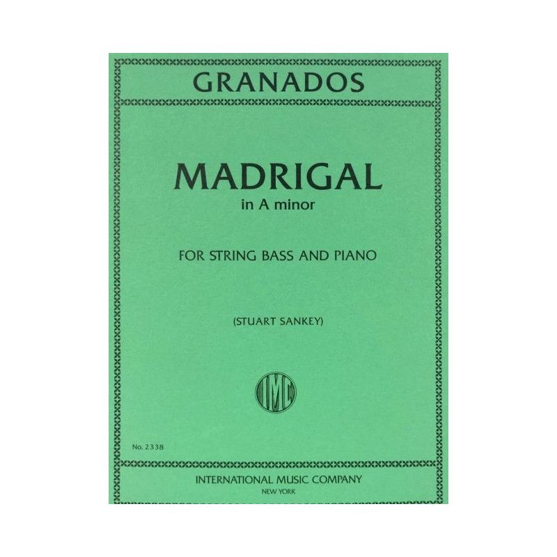 Granados i Campiña, Enric - Madrigal A minor 