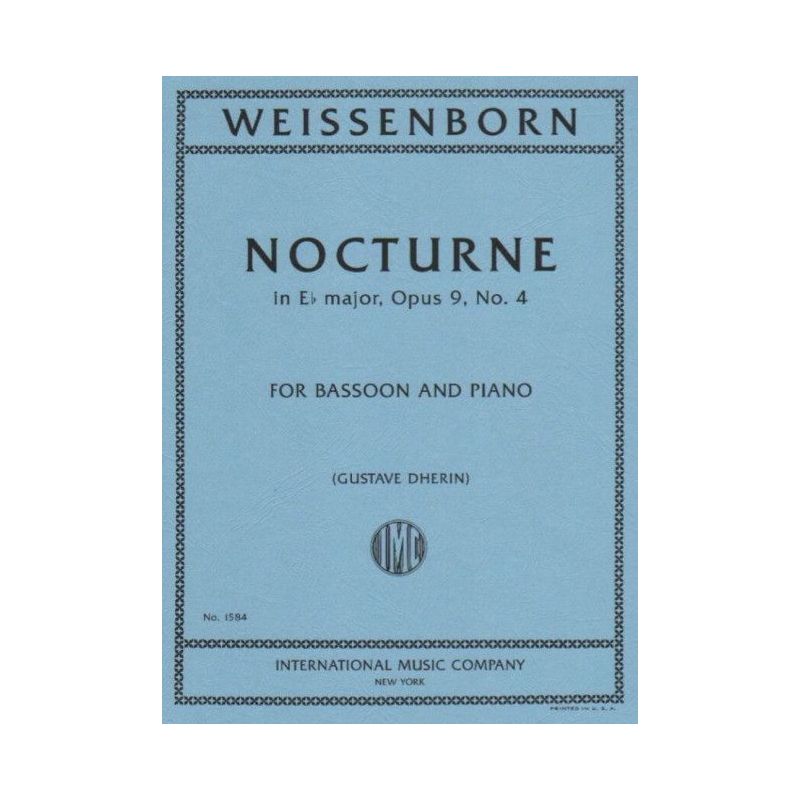 Weissenborn, Julius - Nocturne in Eb major Op.9/4 