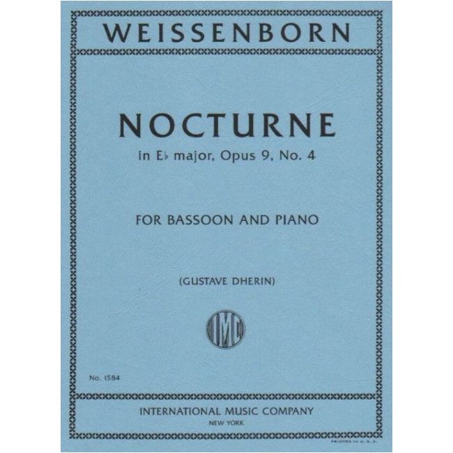 Weissenborn, Julius - Nocturne in Eb major Op.9/4