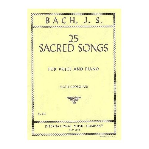 Bach, J.S - 25 Sacred Songs 