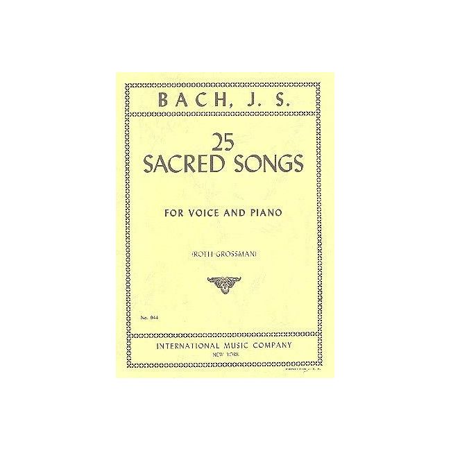Bach, J.S - 25 Sacred Songs 
