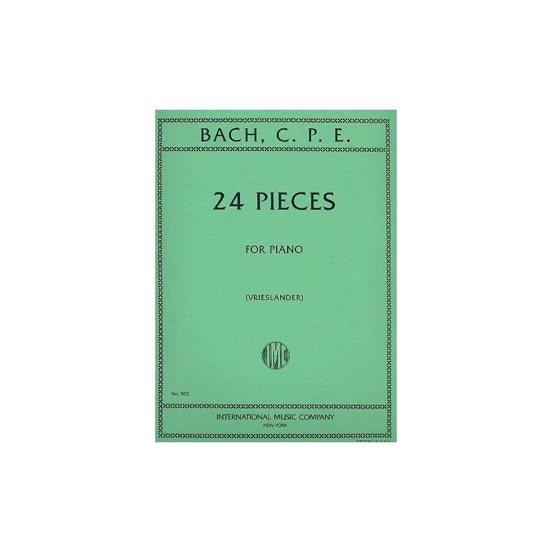 Bach, Carl Philipp Emanuel - 24 Pieces 