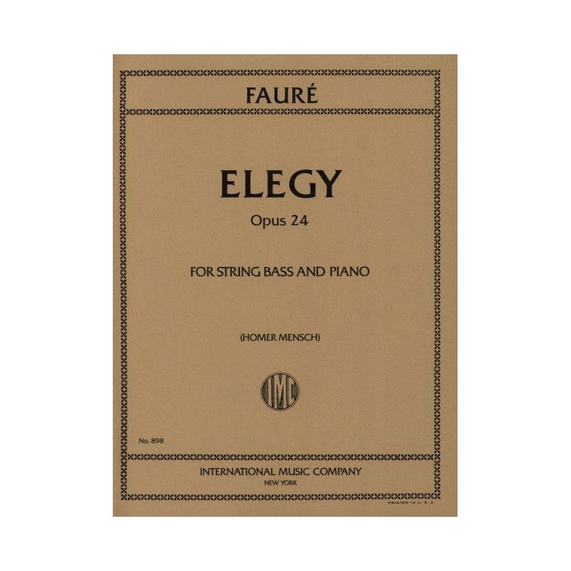 Fauré, Gabriel - Elegy Op.24 op. 24 
