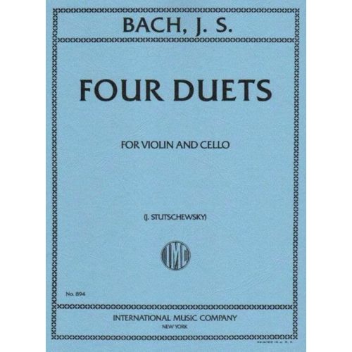 Bach, J.S - Four Duets 