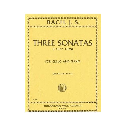 Bach, J.S - Three Sonatas...