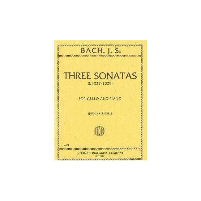 Bach, J.S - Three Sonatas BWV 1027-1029