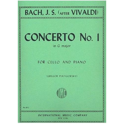 Bach, J.S - Concerto No. 1...
