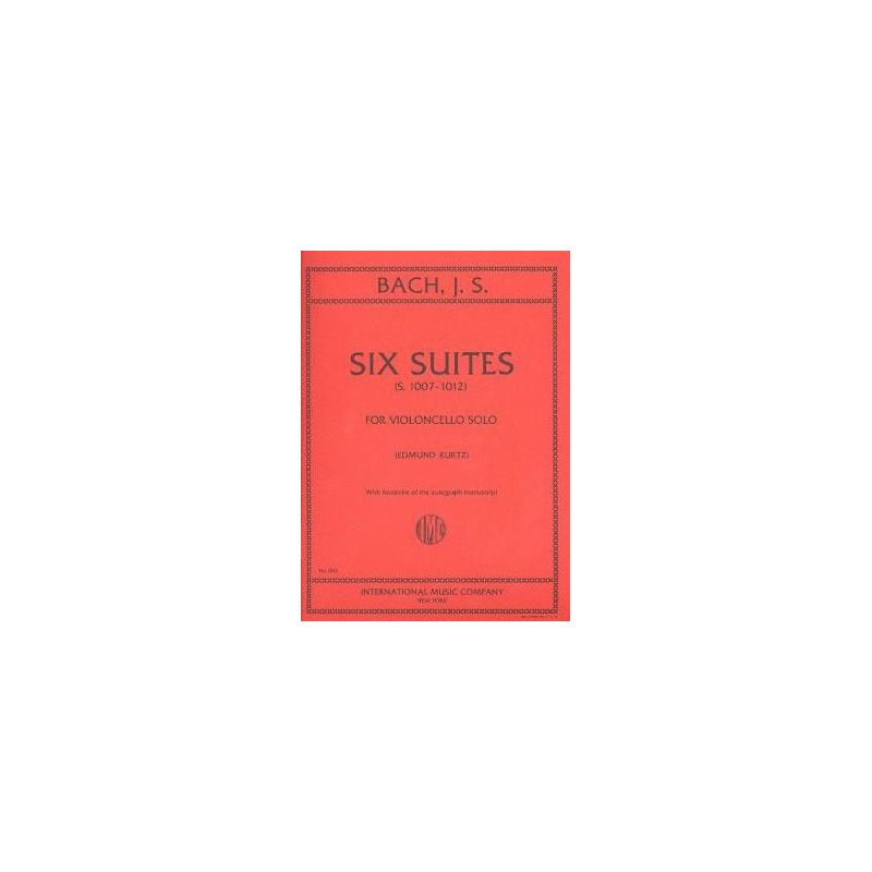 Bach, J.S - Six Cello Suites BWV1007-1012 