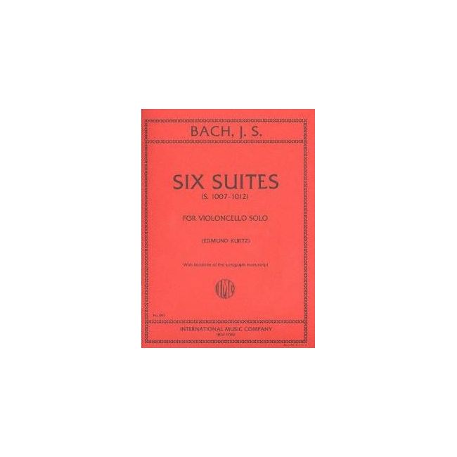 Bach, J.S - Six Cello Suites BWV1007-1012 