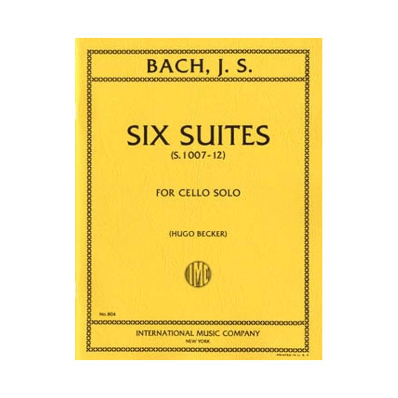 Bach, J.S - Six Cello Suites BWV1007-1012 