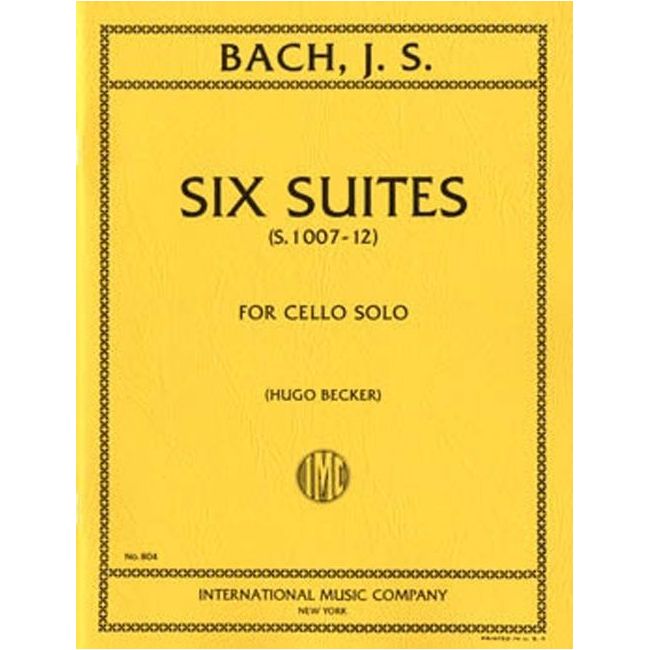 Bach, J.S - Six Cello Suites BWV1007-1012 