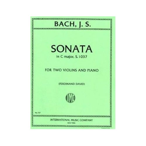 Bach, J.S - Sonata C major...