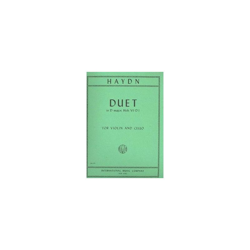 Haydn, Joseph - DUET DMaj Vln Vc 