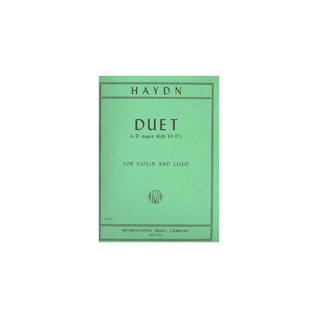 Haydn, Joseph - DUET DMaj Vln Vc 