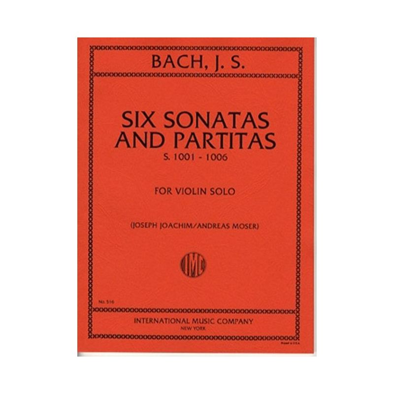 Bach, J.S - Six Sonatas and Partitas BWV1001-1006 