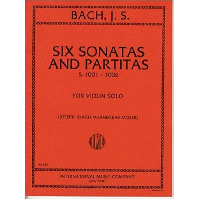 Bach, J.S - Six Sonatas and Partitas BWV1001-1006 