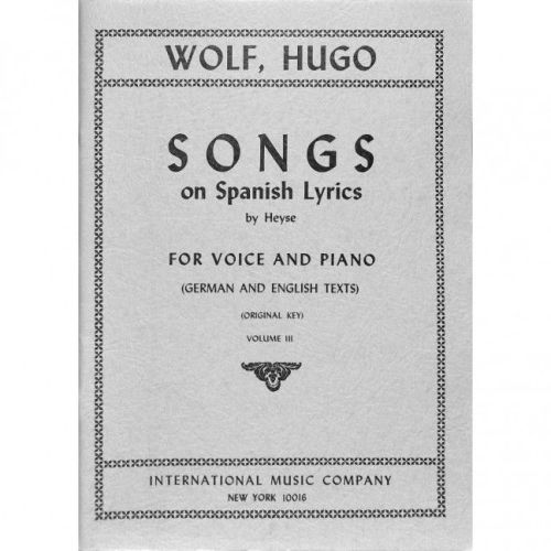 Wolf, Hugo Philipp Jakob -...
