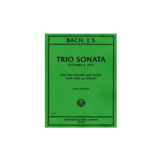 Bach, J.S - Trio Sonata in D minor BWV1036