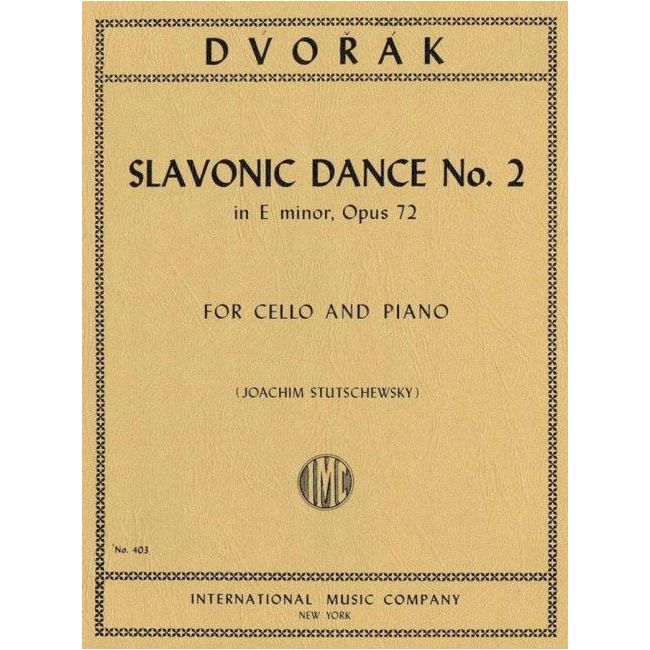 Dvo?ák, Antonín - Slavonic Dance No. 2 op. 72 
