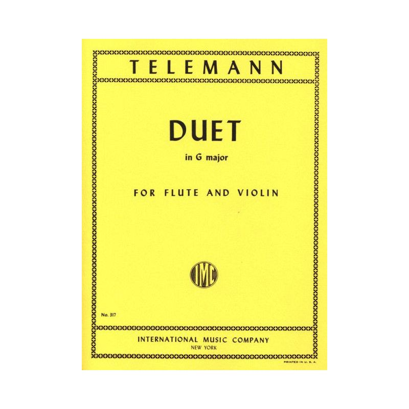 Telemann, Georg Philipp - Duet in G major 