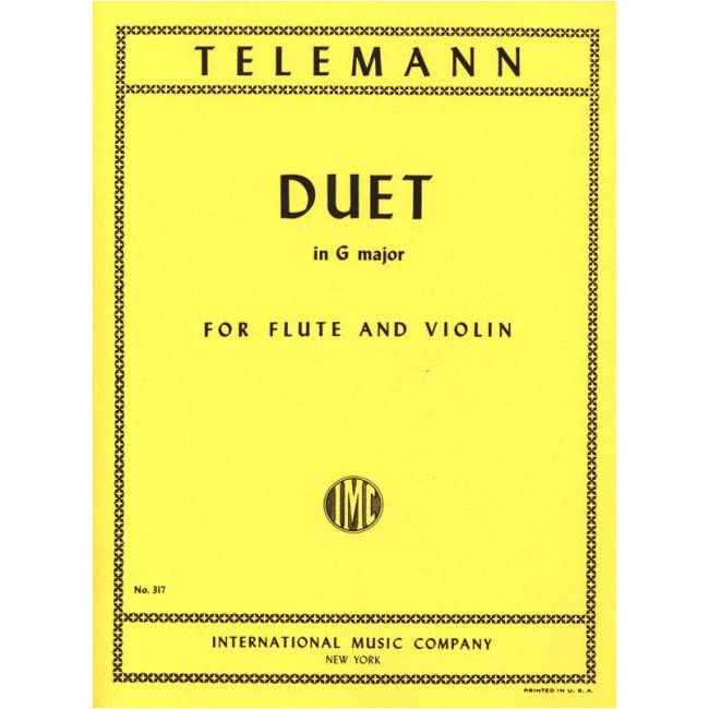 Telemann, Georg Philipp - Duet in G major 
