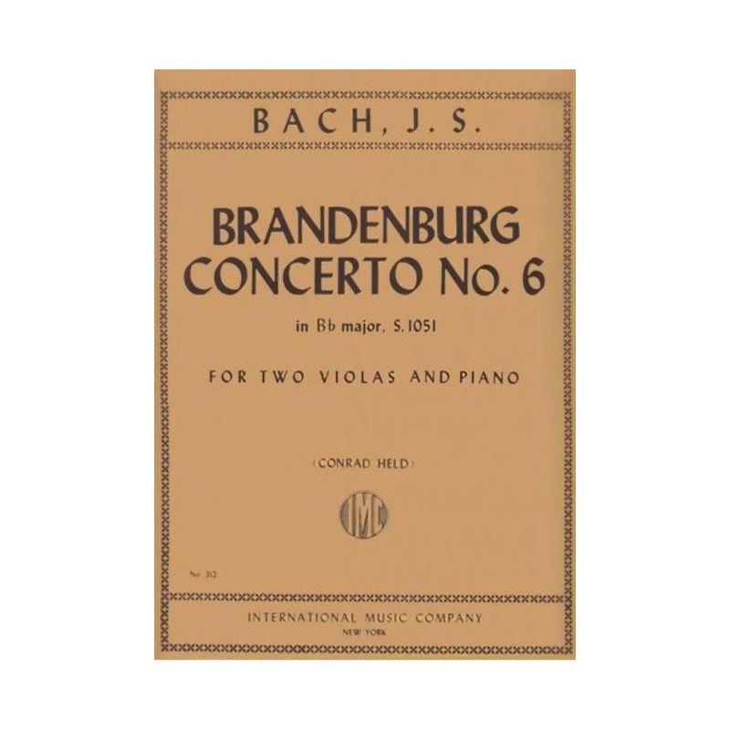Bach, J.S - Brandenburg Concerto No.6 BWV1051 
