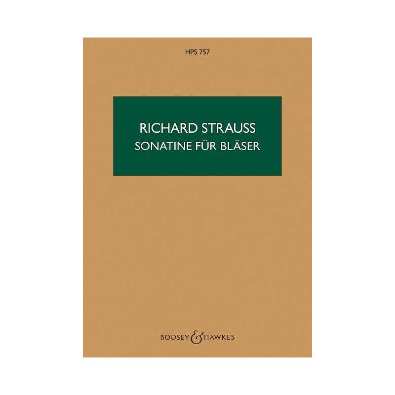 Strauss, Richard - Sonatina No. 1 in F o. Op. AV 135 HPS 757
