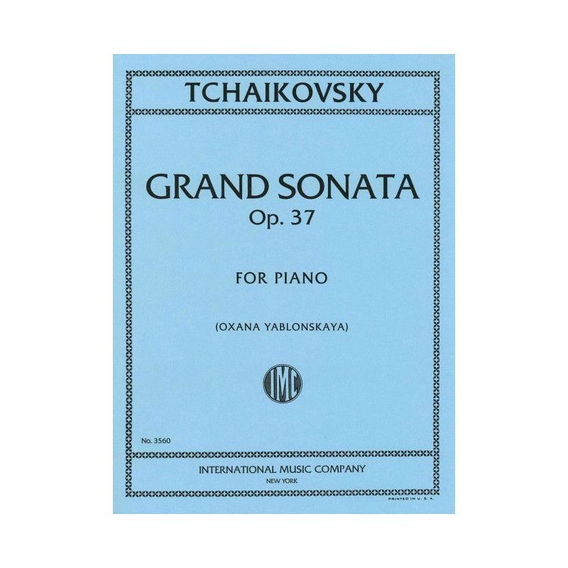 Tchaikovsky, Peter Iljitsch - Grand Sonata G major op.37 