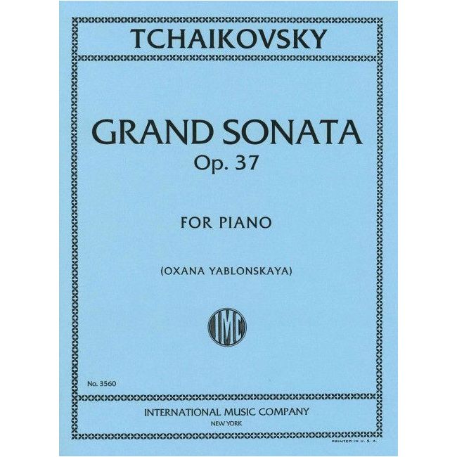 Tchaikovsky, Peter Iljitsch - Grand Sonata G major op.37 
