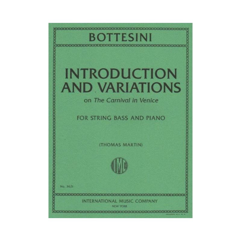 Bottesini, Giovanni - Introduction and Variations 