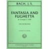 Bach, J.S - Fantasia and Fughetta D major BWV908 