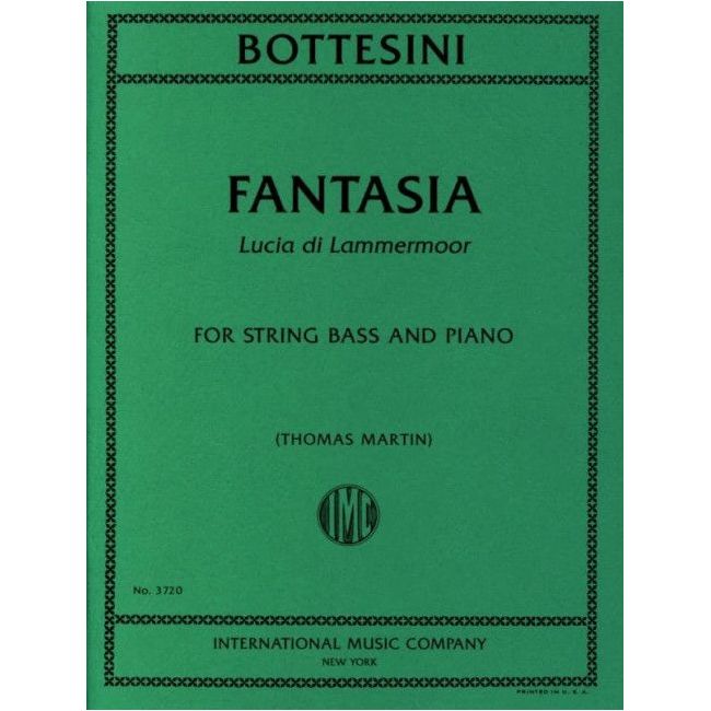 Bottesini, Giovanni - Fantasia Lucia di Lammermoor